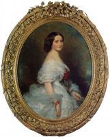 Winterhalter, Franz Xavier - Anna Dollfus Baronne de Bourgoing